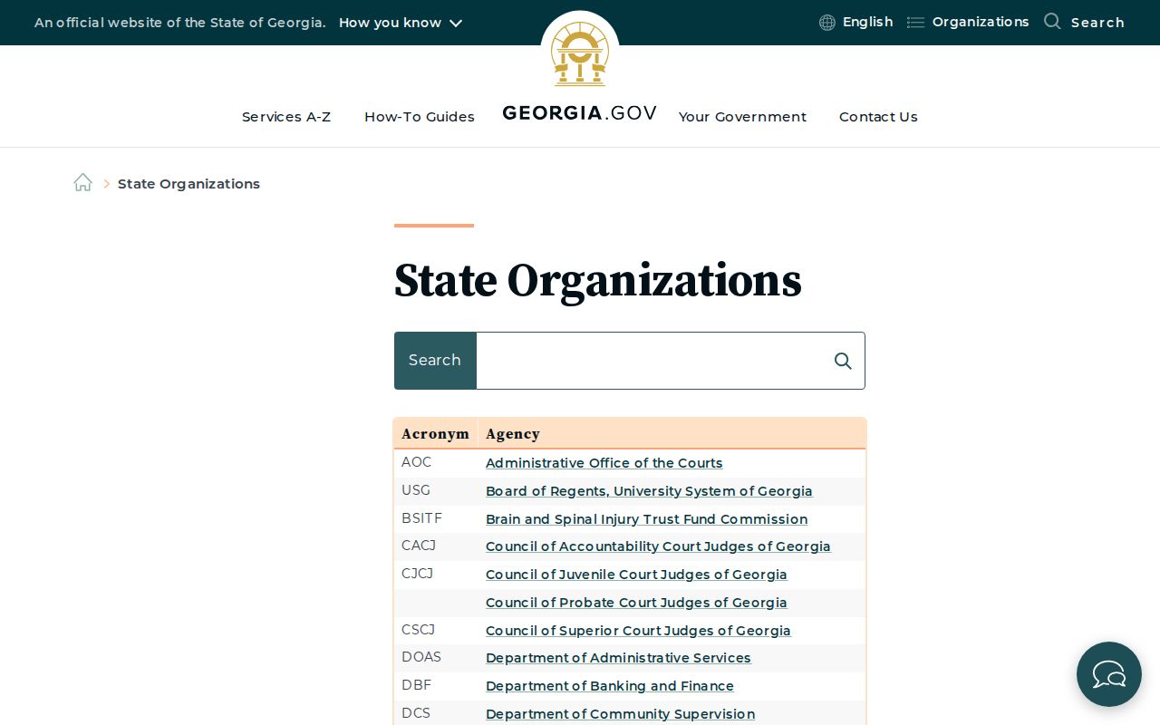 East Point people directories through Georgia state organizations